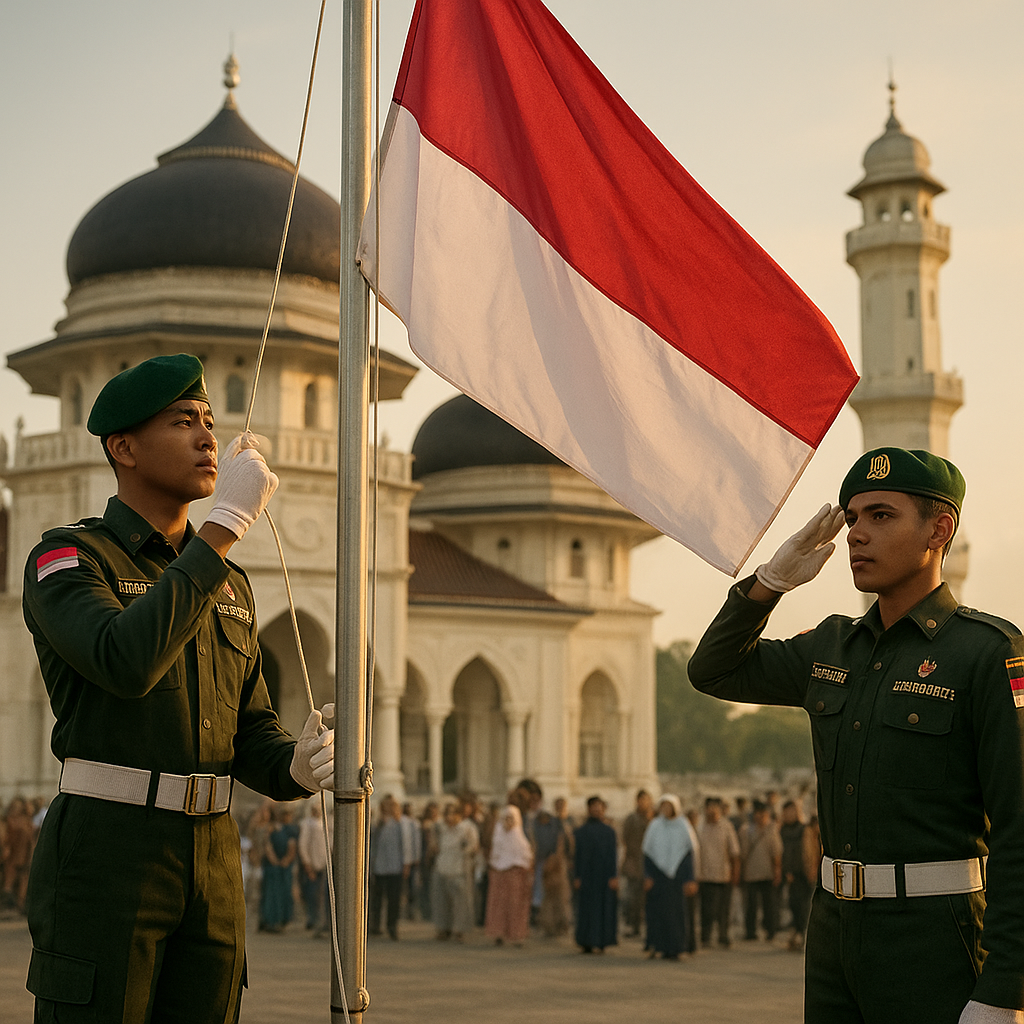 Kenaikan Pangkat Luar Biasa untuk Dua Prajurit Heroik Penjaga Kehormatan Merah Putih di Banda Aceh