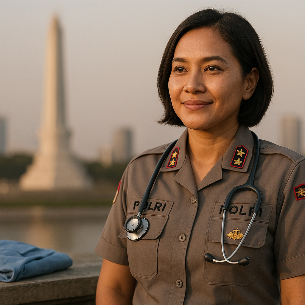 Polisi Wanita Berprestasi: Dari Tenaga Kesehatan Jadi Bhayangkari Teladan
