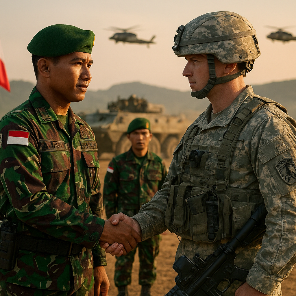 TNI AD dan US Army Tuntaskan Latma Ksatria Warrior 2026