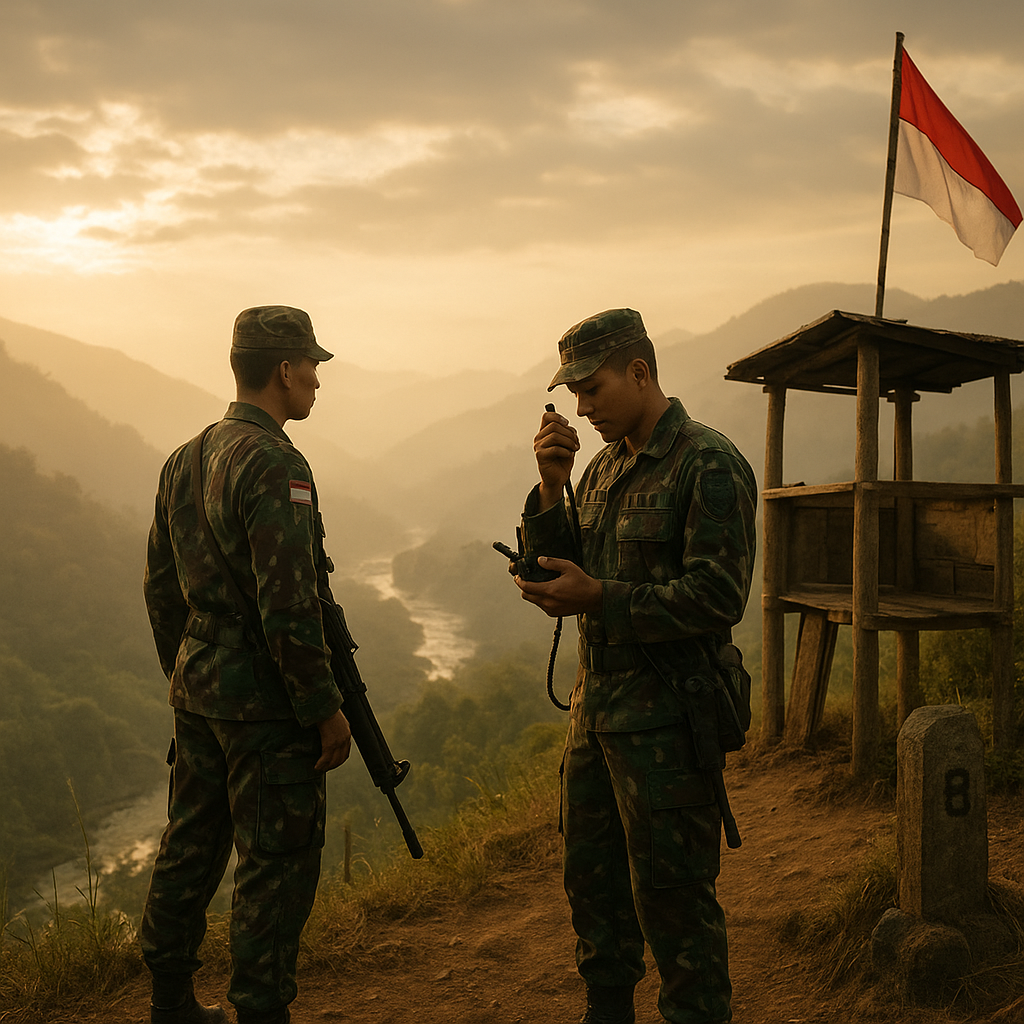 Kisah Prajurit TNI di Pedalaman: Mengabdi di Perbatasan Ibarat Benteng Terakhir Pancasila