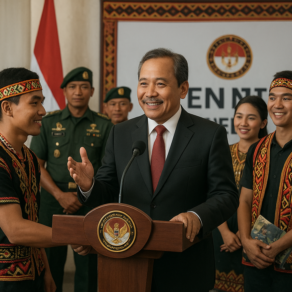 Pintu TNI Terbuka Lebar: Menhan Sjafrie Bicara Soal Peluang bagi Suku Dayak