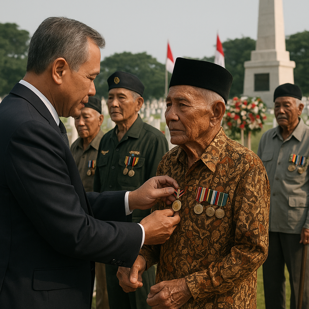 Peringati Hari Pahlawan Nasional 2026, Pemerintah Berikan Penghargaan kepada 15 Veteran Pejuang Kemerdekaan