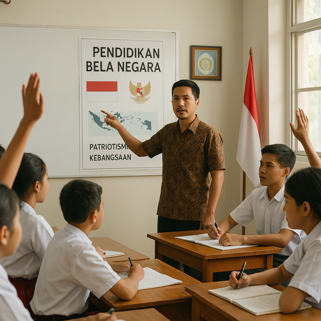 Pendidikan Bela Negara Kini Masuk Kurikulum Sekolah, Tanamkan Jiwa Patriotisme