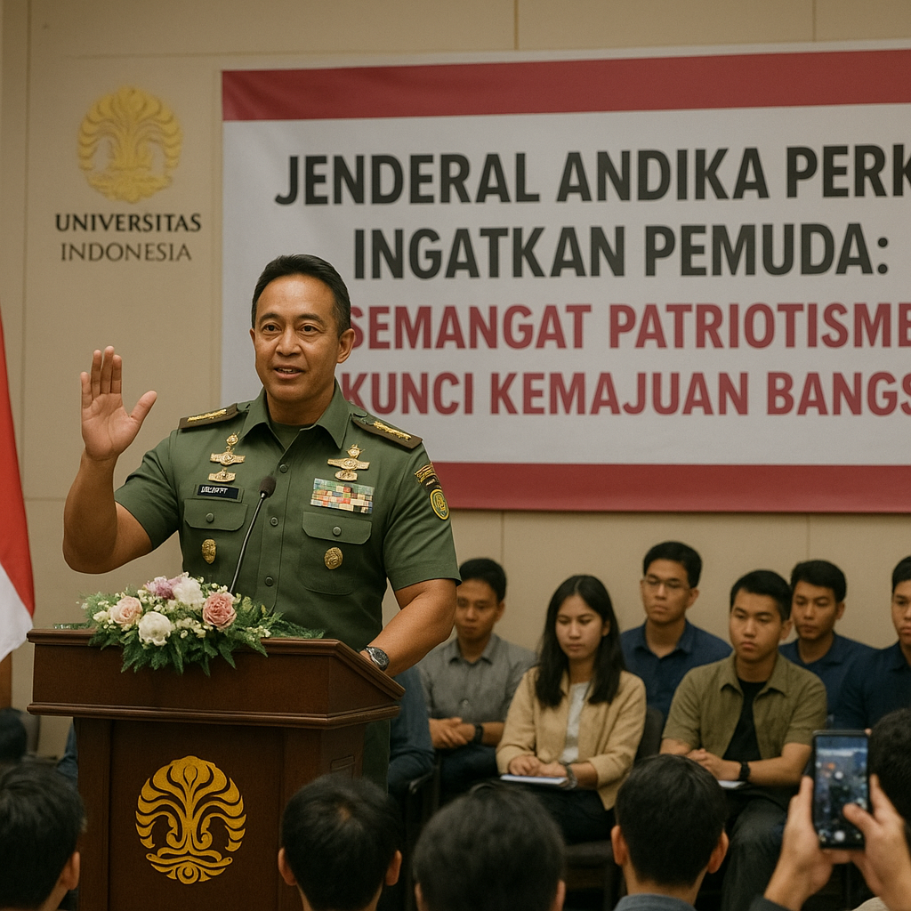 Jenderal Andika Perkasa Ingatkan Pemuda: Semangat Patriotisme Kunci Kemajuan Bangsa