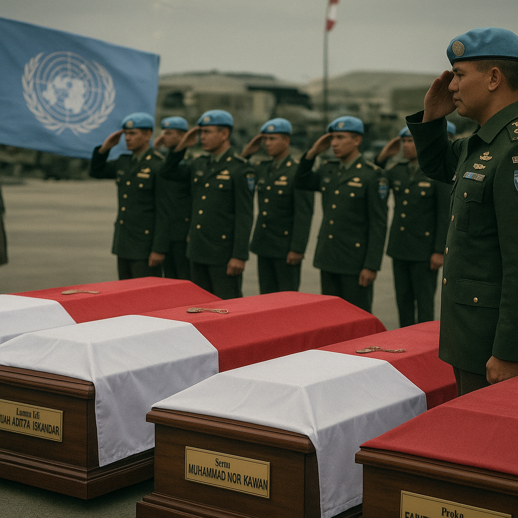 Nilai Ketabahan dan Kesetiakawanan Prajurit TNI di Misi Perdamaian Dunia, KSAD: Mereka Putra Terbaik Bangsa
