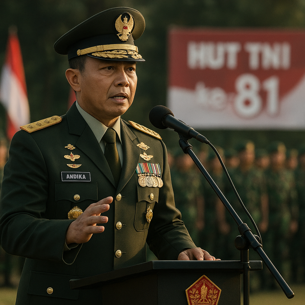 Jelang HUT TNI ke-81, Panglima TNI Serukan Peningkatan Kesiapan dan Profesionalisme Prajurit