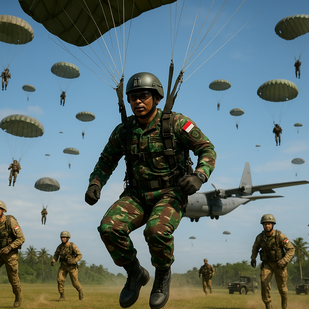 Menguasai Langit Pertahanan: Prajurit TNI Bersama Aliansi Global Gempur Latihan Udara Super Garuda Shield