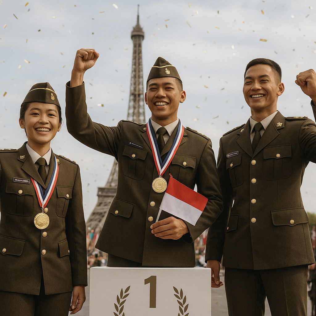 Pemuda Indonesia Raih Medali Emas di Olimpiade Sains Militer Dunia 2026