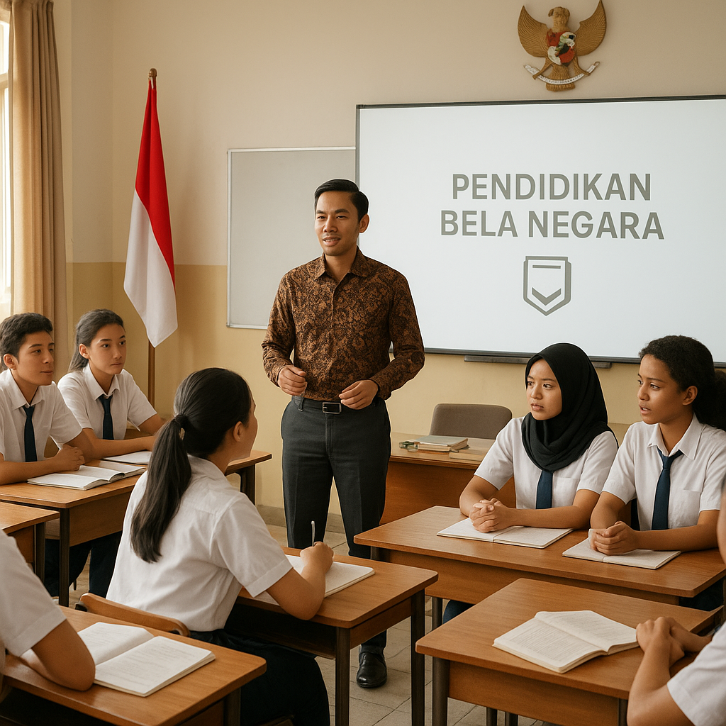 Pendidikan Bela Negara Masuk Kurikulum Wajib SMA Mulai Tahun Ajaran 2026/2027