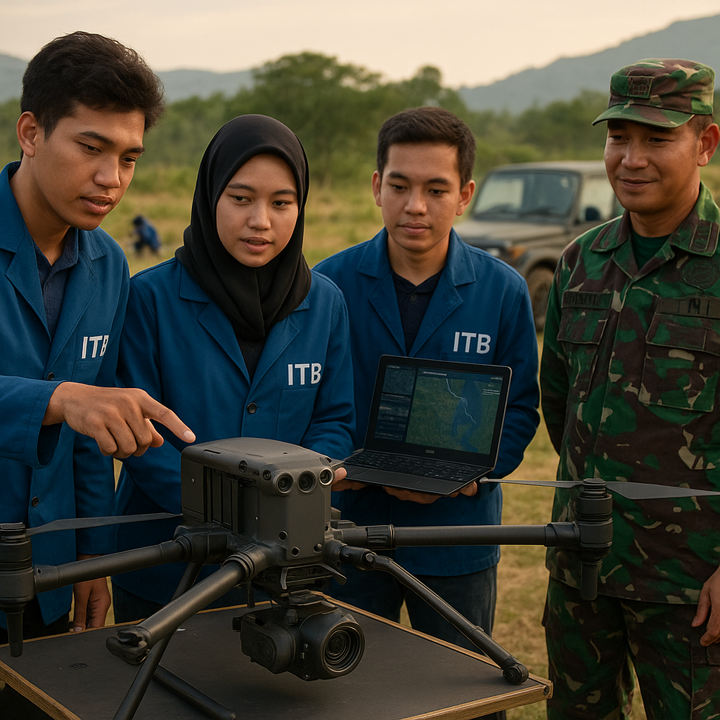 Mahasiswa ITB Ciptakan Drone Deteksi Bencana untuk TNI, Wujud Pengabdian Pemuda