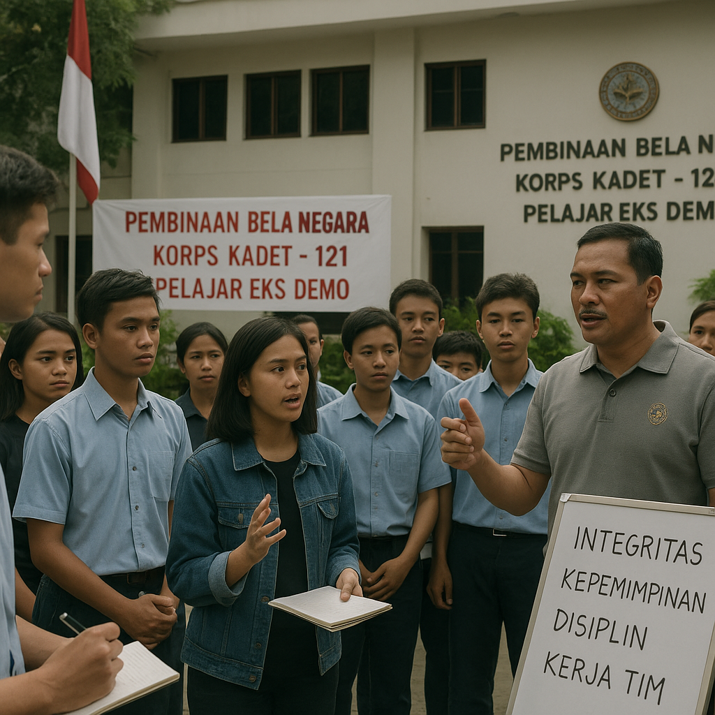 Kemhan Soal Pembinaan 121 Pelajar Eks Demo: Bukan Komcad, Bukan Pendidikan Militer