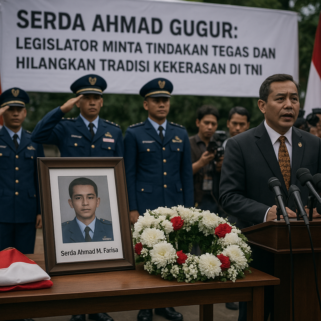 Serda Ahmad Gugur: Legislator Minta Tindakan Tegas dan Hilangkan Tradisi Kekerasan di TNI