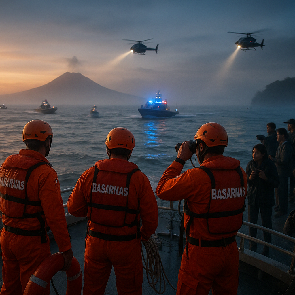 Operasi SAR Akbar di Selat Sunda: Semangat Pantang Menyerah Mencari Para Pejuang Informasi