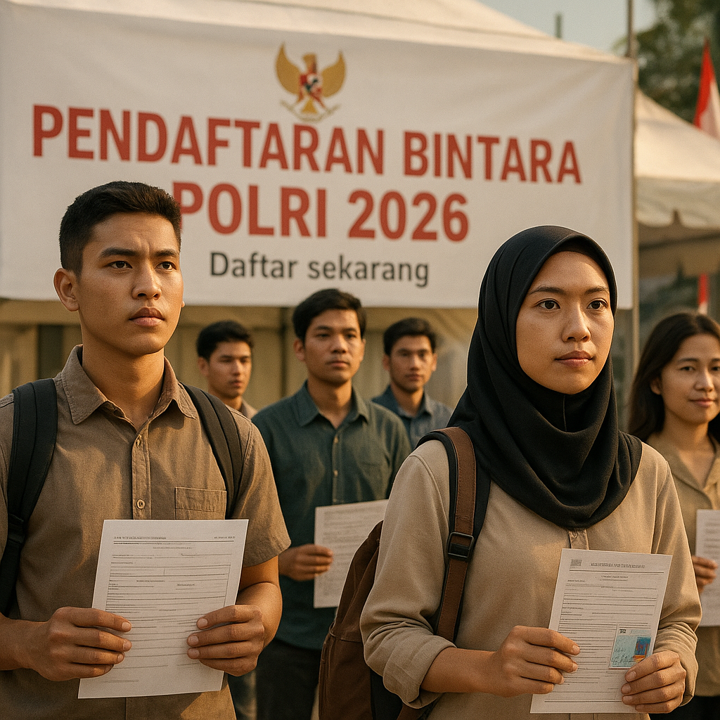 Polri Buka Pendaftaran Bintara 2026: Ribuan Pemuda Siap Mengabdi pada Negeri