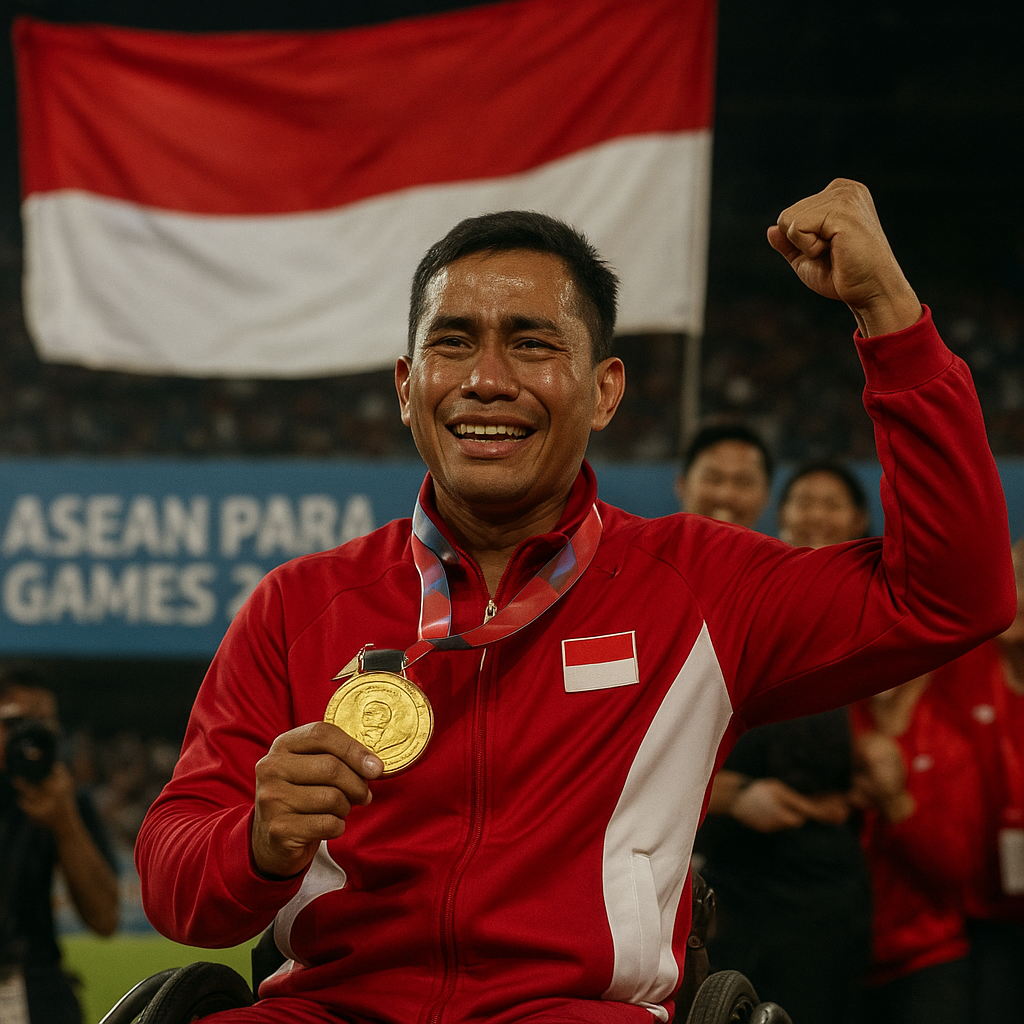 Atlet Paralimpiade Indonesia Sabet Medali Emas, Bukti Keberanian Tak Kenal Batas