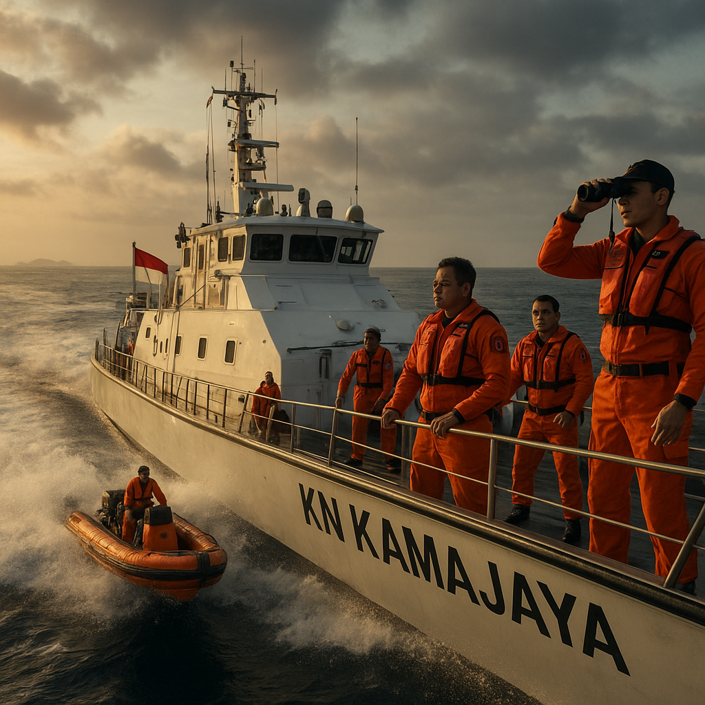 Semangat Tak Kenal Jarak: KN Kamajaya Berlayar 500 Km Demi Misi Kemanusiaan di Masalembu
