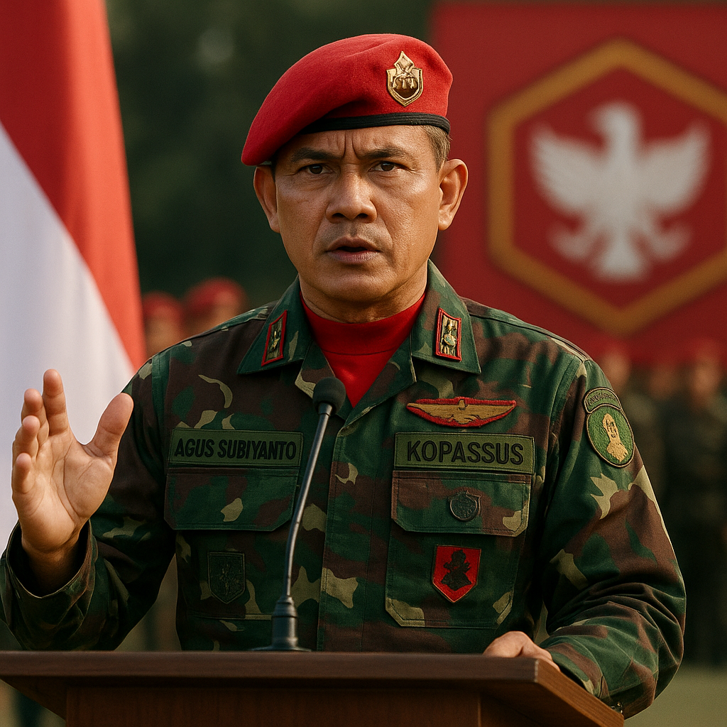 Danjen Kopassus: Prajurit Harus Miliki Jiwa Patriot dan Siap Berkorban untuk NKRI