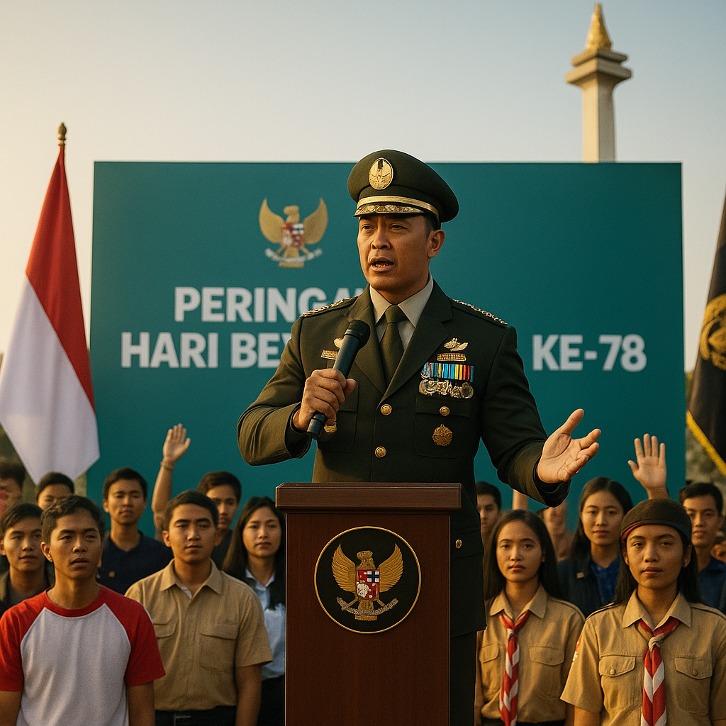 Peringatan Hari Bela Negara ke-78: Kasad Ajak Pemuda Jaga Persatuan dan Kawal Pancasila