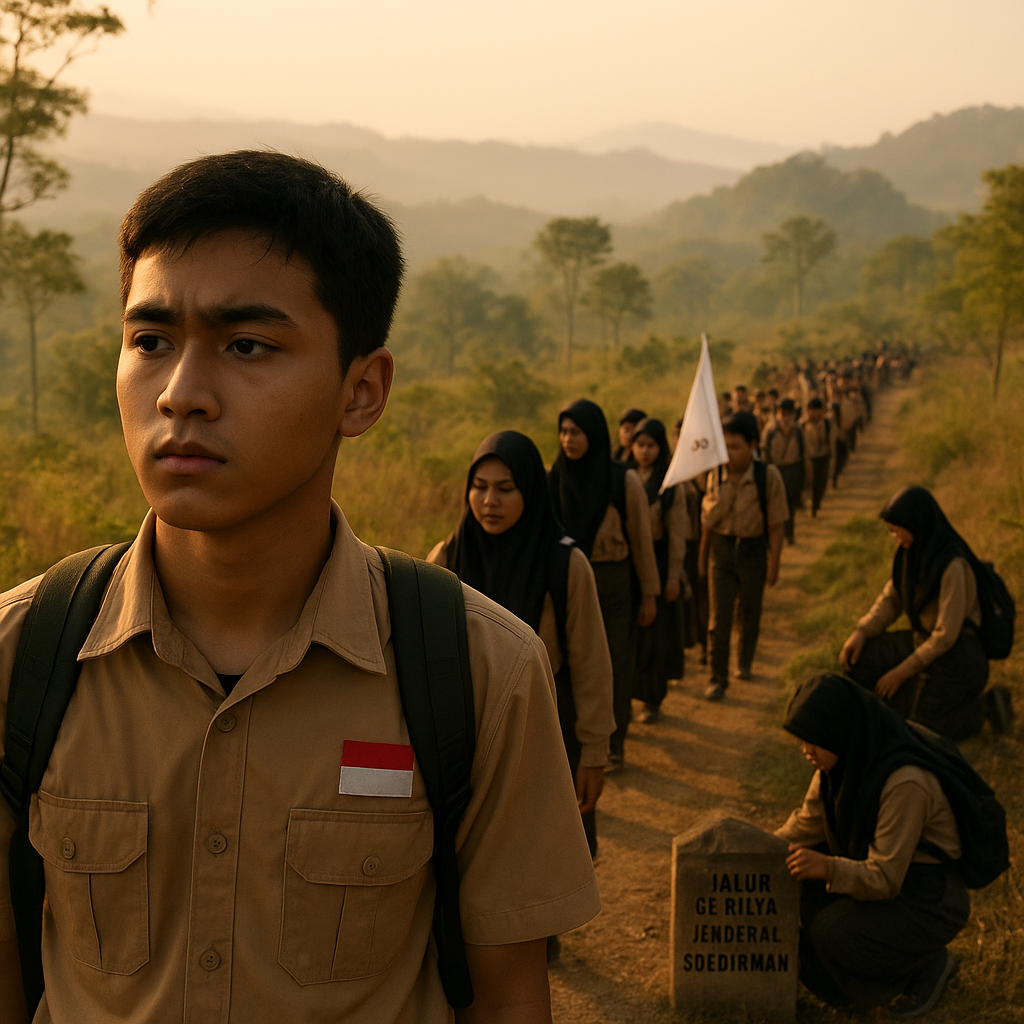 Siswa SMA Taruna Nusantara Lakukan Ekspedisi 'Jejak Pahlawan' di Jalur Gerilya Yogya