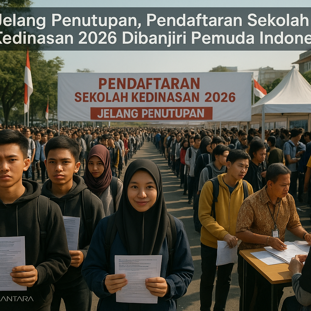 Jelang Penutupan, Pendaftaran Sekolah Kedinasan 2026 Dibanjiri Pemuda Indonesia