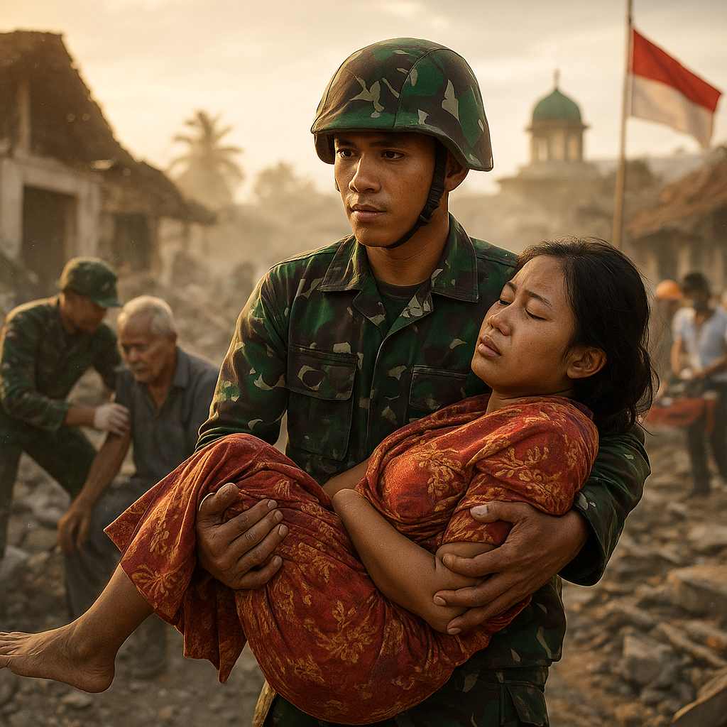Penghargaan Kepahlawanan Pasca Gempa: Relawan TNI Selamatkan Ratusan Jiwa