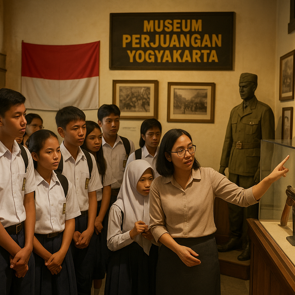 Museum Perjuangan di Yogyakarta Dipenuhi Pelajar, Belajar Sejarah dengan Hati
