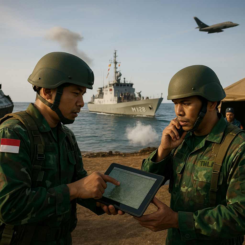 Latihan Gabungan TNI Perkuat Sinergi Tiga Matra, Pertahanan Negara Makin Solid