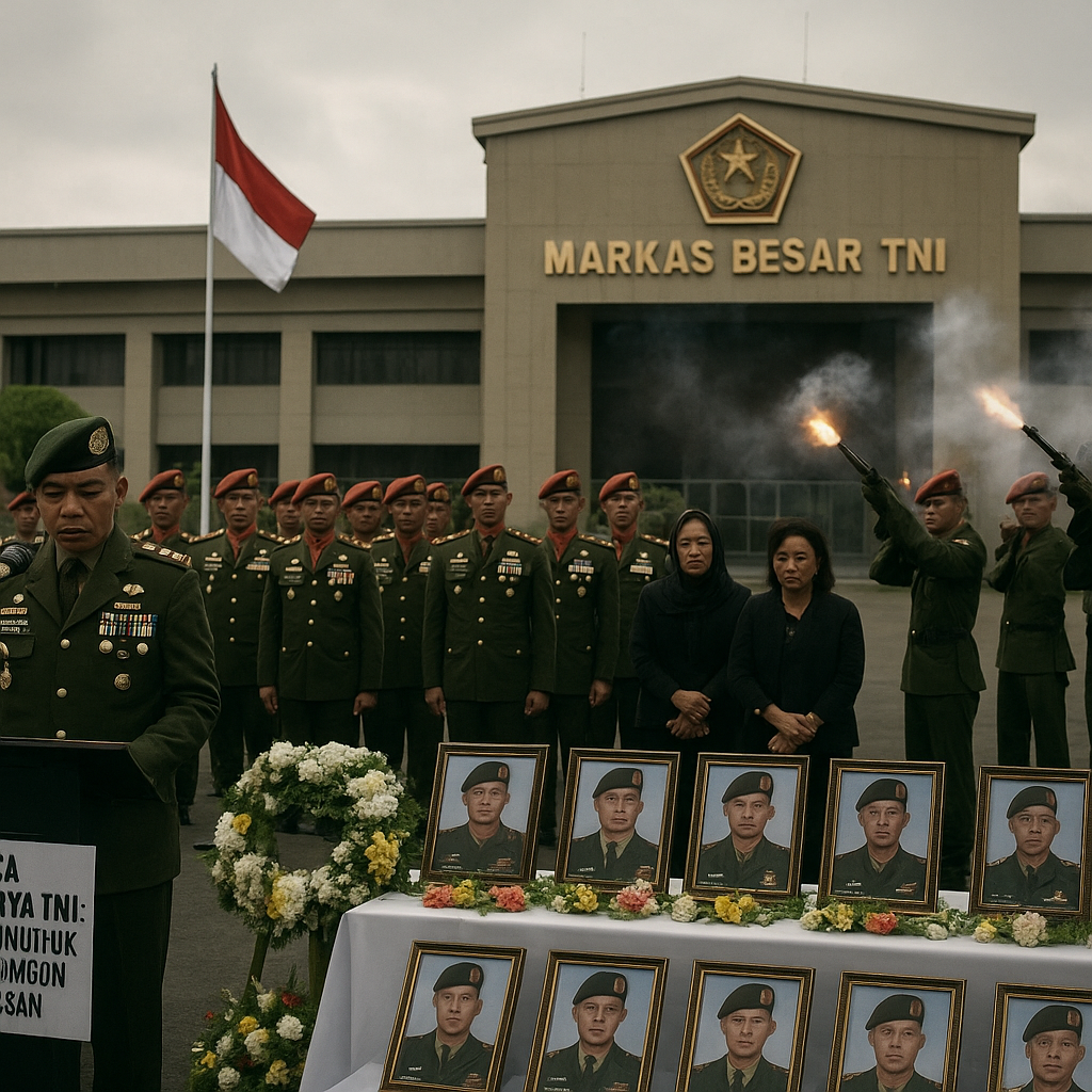 Upacara Hari Dharma Karya TNI: Penghormatan untuk Pahlawan yang Gugur di Perbatasan