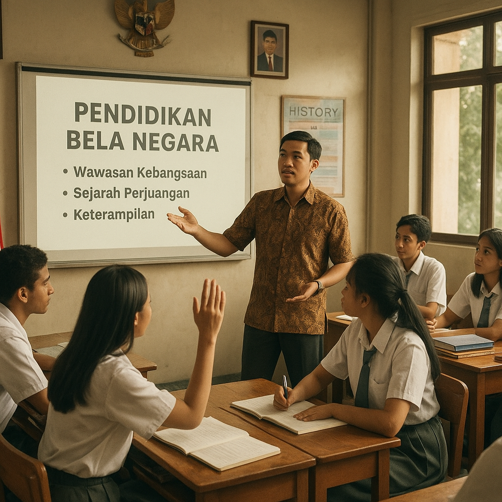 Pendidikan Bela Negara Masuk Kurikulum SMA Mulai Semester Ini, Disambut Antusias