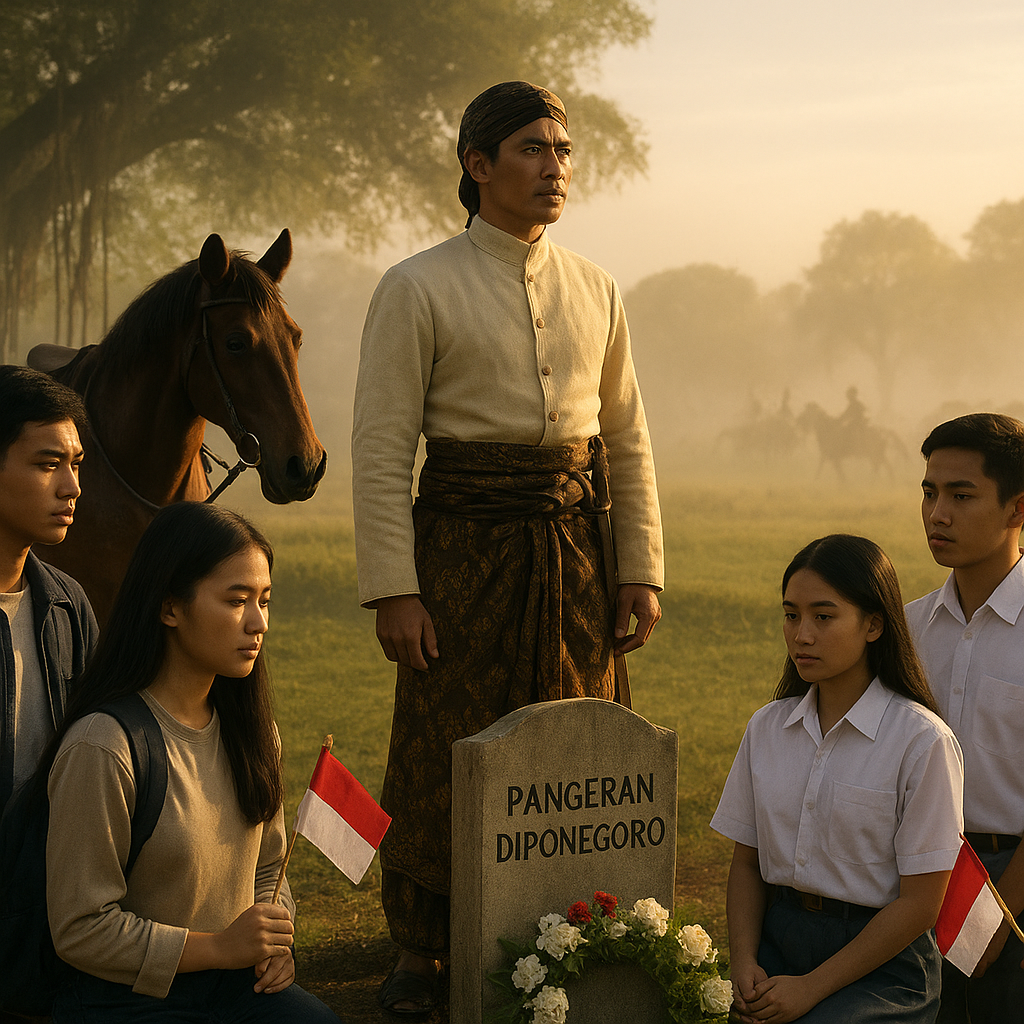 Kisah Perjuangan Pangeran Diponegoro: Warisan Patriotisme yang Abadi bagi Generasi Muda