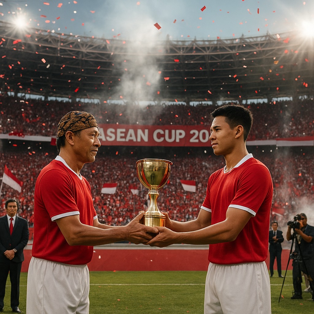 Semangat Juang Menyala di Langit GBK: Upacara Pembukaan ASEAN Cup Dipenuhi Patriotisme