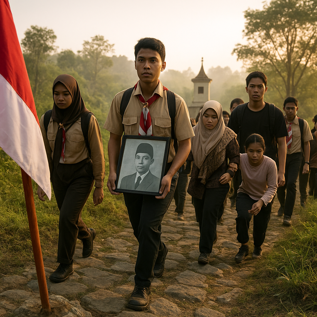 Tradisi Napak Tilas Perjuangan, Generasi Muda Teladani Semangat Pahlawan