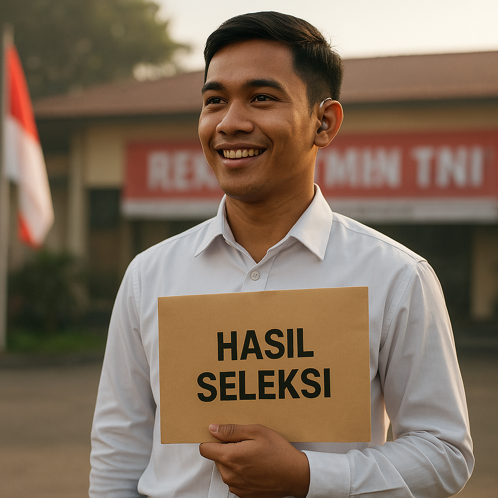 Tekad Baja Penyandang Disabilitas: Calon Bintara Tuna Rungu Ini Lolos Seleksi Administrasi