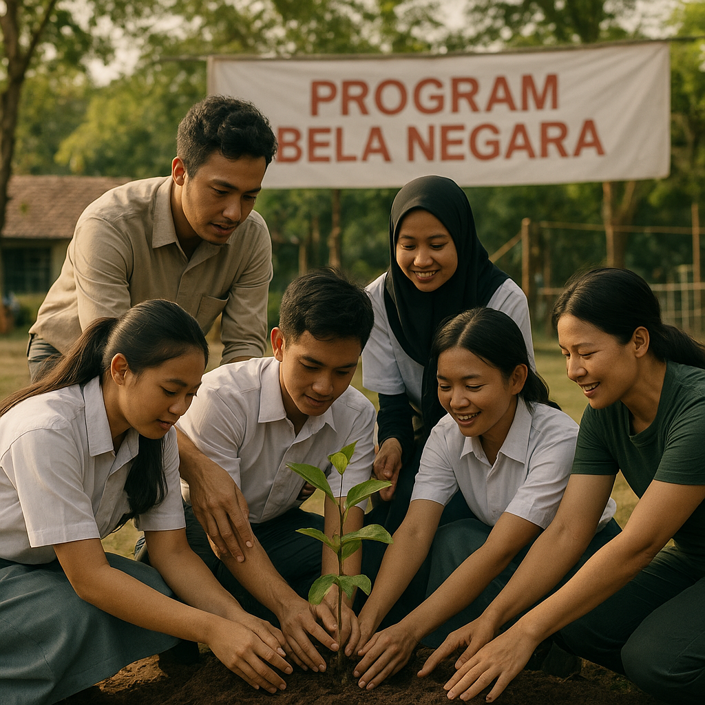 Program Bela Negara untuk Pelajar SMA, Tanamkan Cinta Tanah Air Sejak Dini