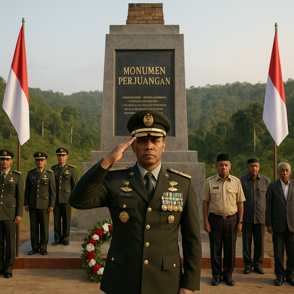 Panglima TNI Resmikan Monumen Perjuangan di Tapal Batas: Semangat Pengorbanan Menginspirasi Generasi Emas