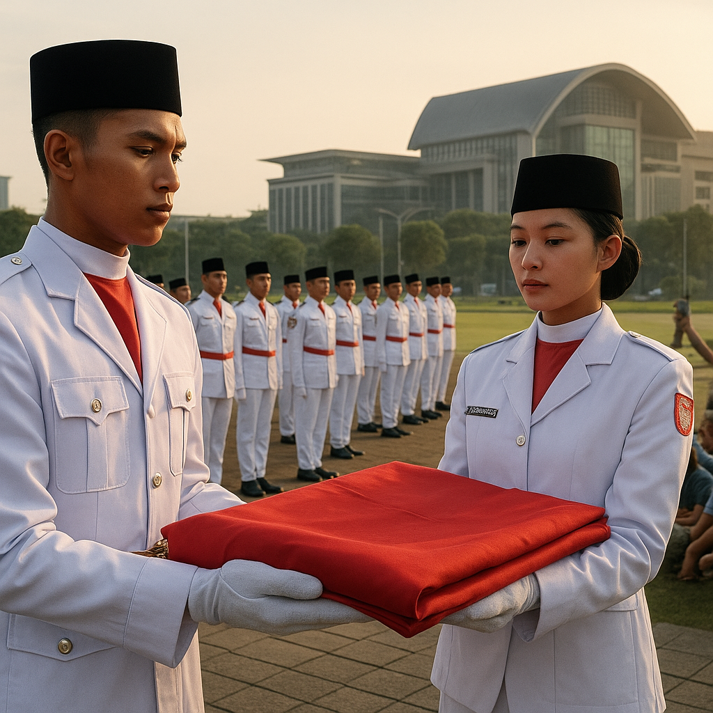 Pasukan Pengibar Bendera Pusaka Nasional 2026: Momen Khidmat di Ibu Kota Nusantara