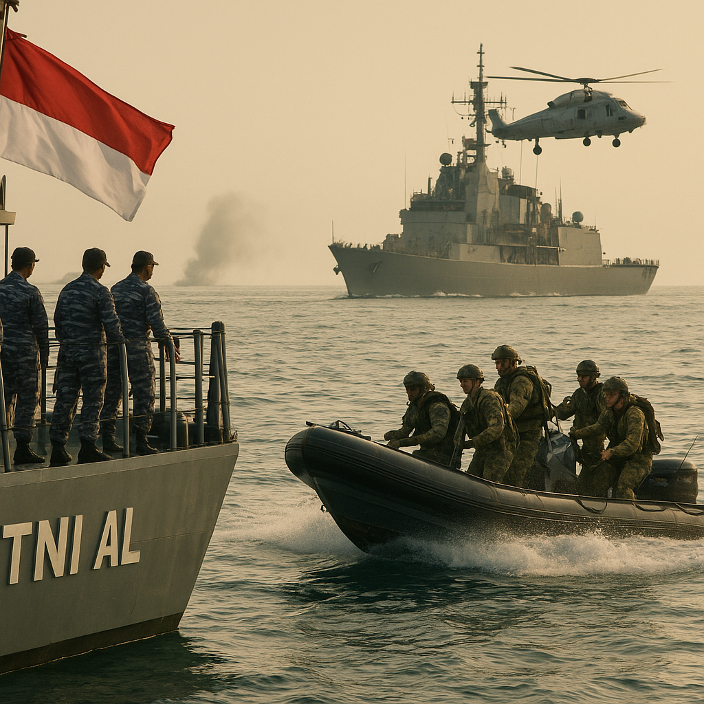 Latihan Gabungan TNI AL dengan Angkatan Laut Australia Perkuat Solidaritas dan Profesionalisme