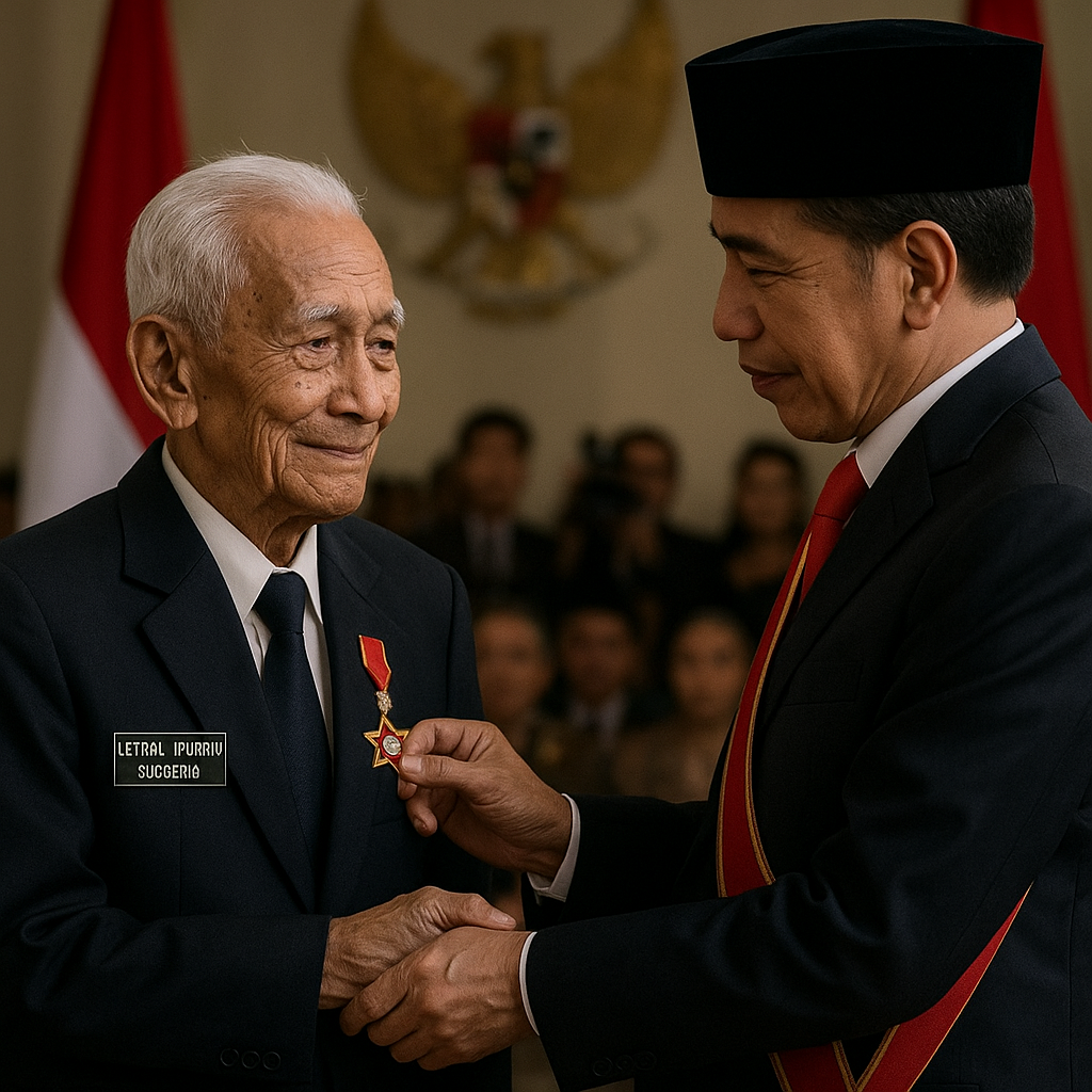 Kisah Veteran Perang Kemerdekaan Dapat Penghargaan dari Presiden