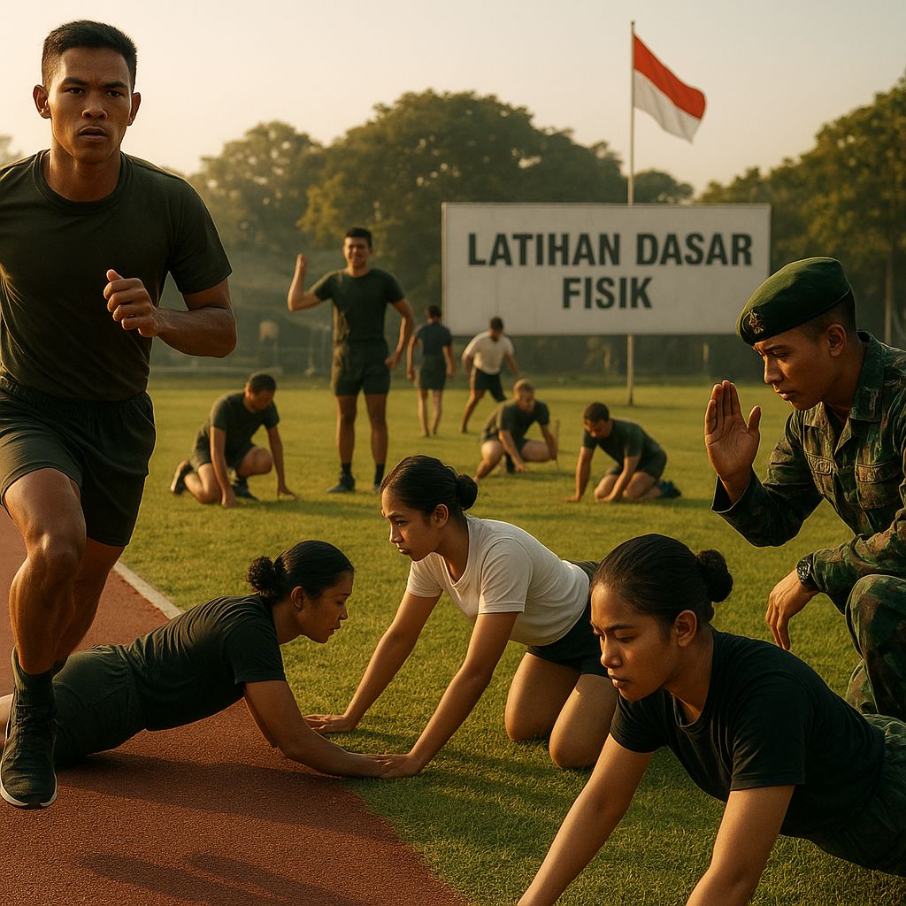Latihan Dasar Fisik untuk Calon TNI: Membangun Ketahanan Tubuh dan Mental