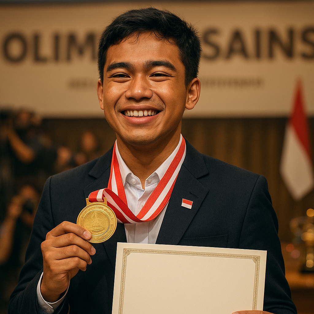 Pemuda Indonesia Raih Medali Emas di Olimpiade Sains, Bukti Generasi Emas Bangsa
