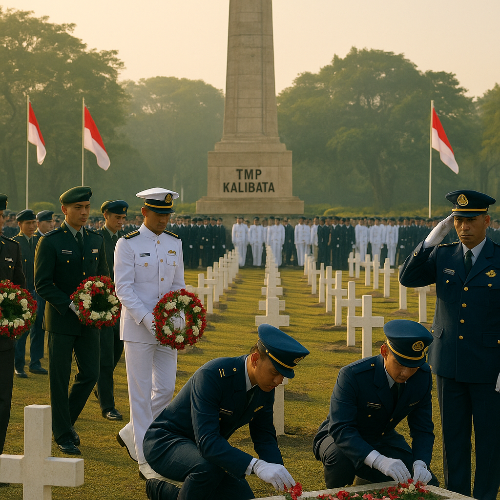 Napak Tilas Jejak Pahlawan: Ratusan Taruna AKABRI Ziarah ke TMP Kalibata